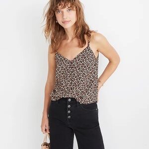 Madewell Button-Down Cami in Petite Blooms